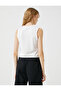 Crop Athlete Cotton Crew Neck Sleeveless - 4