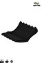 6 Pairs of Black Cotton Ballerina Socks - 2