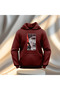 Ataturk Turkish Flag with Fund & Signature Slimfit Hooded Hoodie Men Women's Sweatshirt