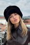 Heart Faux Fur Non-Pilling Plush Beret - 2