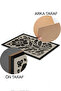 3 قطع من 3 إطارات بإطار أسود بإطار من MDF للملصقات - طقم 30 - 2