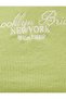 Crop T-Shirt Embroidered Crew Neck Short Sleeve Ribbed - 6