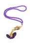 Laleli Rose Tassel Pearl-Looking 99-Piece Hajj Umrah Gift Prayer Beads Purple