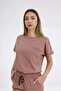 Single Top Crew Neck Lycra Doctor and Nurse Uniform Surgical Uniform Dark Powder |   Brl Bagel - 2