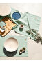 Linen Runner Frosty Green 45X160 - 5