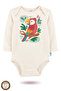 2-Piece 100% Cotton Organic Printed Snap Fastener Baby Bodysuit - 3