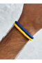 Elastic Fan Bracelet |   Yellow - Dark Blue |   Black-White |   Yellow - Red |   Team Bracelet - 5