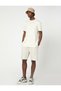Ribbed Label - Shorts with Tie Waist and Pocket Detail - 2
