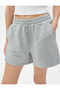 Mini Shorts with Lace Waist and Pocket Detail - 5