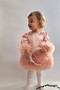 Girls Baby's Kids Dress Long Sleeve Tulle Tutu Special Occasion Party Birthday Princess Satin Evening Dress Clothes - 6