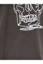 Skull Embroidered T-Shirt Crew Neck Cotton Short Sleeve - 6