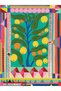 Kemal Collection Abstract Lemon Tree Patterned Woven Base in Pastel Colors Modern Decorative Carpet 17 - 4