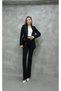 Blazer-Jacket-Pants-Bottom Top Suit with One Button Pocket - 2