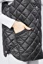 Women's Hooded Short Snap Fastener Inflatable Filling Vest - 5