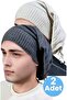 2-Piece Men's Winter Knitwear Knitted Beanie and Neck Collar - 8
