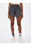 Parachute Mini Shorts with Drawstring Waist, Stopper and Flap Pocket - 3