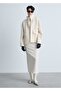 High Collar Wool Coat - 2