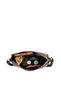 Mabel Hand Shoulder Bag K. Mink Black Striped - 7