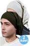 2-Piece Men's Winter Knitwear Knitted Beanie and Neck Collar - 8