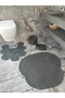 Jute,Bath Set,Bath Set,Bath Mat, Mat Set,Makeup Basket,Detergent Basket,Toilet Seat Mat - 3