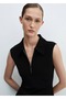 Zippered Collar Detailed Dress - 5