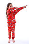 Unisex Christmas Themed Children's Pjama Set - 2