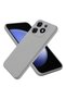 Tecno Spark 20C Compatible Silicone Case - Flexible Pastel Color Cover with Camera Protection - Gray
