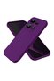 Infinix Note 30 Pro Compatible Silicone Case - Flexible Pastel Color Cover with Camera Protection - Purple