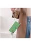 Apple iPhone 15 Plus Compatible Case Heart Love Silicone Case Light Green - 2