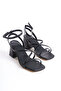 Women's Ankle Strap Heeled Sandals