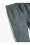 Jogger Cargo Pants Tie-Detail Waist Pocketed Cotton - 3