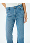 Crop Spanish Leg Bootcut Jean Trousers - Kick Flare Jean - 5