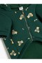 Raster Dog Sweatshirt with Zipper and Hood - 3