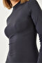 فستان نسائي أساسي بياقة نصفية من أنثراسايت 60261252 - 6