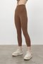 Mocha Color Renewal Sports And Yoga Leggings - 2