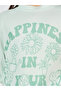 Slogan Printed Oversized T-Shirt - 3