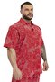 Oversize Polo Neck Technical Camouflage T-Shirt Bgsm 2912 - 3