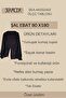 Black Fleece Shawl Scarf Large Size Shoulder Mother Shawl - 4