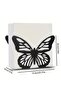 Butterfly Motif Wooden Napkin Holder Tableware Kitchen Desktop Organizer - 3
