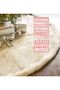 New Year Christmas Pine Tree Cover 100 cm Diameter Round Cream Color under Tree Cover - 5