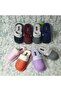 Winter Women's Slippers with Removable and Washable Velcro and Buttons - 6