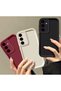 Samsung Galaxy A16 Case Soft Colorful Launch Silicone Camera Protected Edges Protruding 3D Coffe - 2