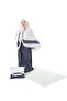 Girl's Prayer Dress, Prayer Mat, Bag, Skirt and Headscarf with Star Pattern 976