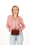 Women's Burgundy Darlin Hand and Shoulder Bag - 3