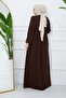 Hijab Clothing Medina Silk Gathered Ferace - 3