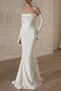 White Evening Dress White Engagement Dress White Wedding Dress White Evening Dress White Promise Dress