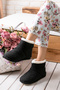 Women's Slippers Home Boots Winter Home Shoes with Effect Soft Silent Sole Red0001 - 4