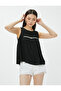Beaded Embroidered Blouse Sleeveless Crew Neck