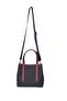 Women's Messenger Bag Navy Blue-Claret Red Us24731