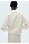 Boucle Sweatshirt with Perkins Collar - 4